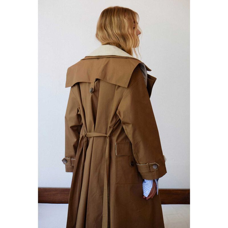 COMMONPLACE ESSENTIALS Double Layer Trench image number 1